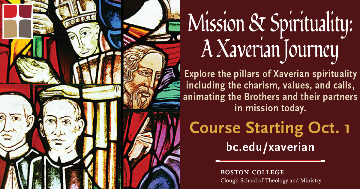 BC CSTM Continuing Ed (@bccstmce) on Twitter photo Overview the mission & spirituality of the Brothers of St Francis Xavier & XB Schools
bit.ly/3LygtJy
<a href="/XaverianBros/">Xaverian Brothers</a> <a href="/xbschools/">XBSS</a> <a href="/XBHS/">Xaverian Brothers HS</a> <a href="/XaverianHS/">X A V E R I A N</a> <a href="/SJShrewsbury/">Saint John's</a> <a href="/stjohnsprep/">St. John's Prep</a> <a href="/stxtigers/">Saint Xavier High School</a> <a href="/OLGCHS/">Good Counsel</a> <a href="/MSJGaels/">Mount Saint Joseph High School</a> <a href="/stmarysryken/">St. Mary's Ryken</a> <a href="/LowellCatholic/">Lowell Catholic</a> <a href="/sbssaints/">St. Bernard's School</a> <a href="/MaldenCatholic/">Malden Catholic</a> <a href="/XavierHighCT/">Xavier High School</a> Overview the mission & spirituality of the Brothers of St Francis Xavier & XB Schools
bit.ly/3LygtJy
<a href="/XaverianBros/">Xaverian Brothers</a> <a href="/xbschools/">XBSS</a> <a href="/XBHS/">Xaverian Brothers HS</a> <a href="/XaverianHS/">X A V E R I A N</a> <a href="/SJShrewsbury/">Saint John's</a> <a href="/stjohnsprep/">St. John's Prep</a> <a href="/stxtigers/">Saint Xavier High School</a> <a href="/OLGCHS/">Good Counsel</a> <a href="/MSJGaels/">Mount Saint Joseph High School</a> <a href="/stmarysryken/">St. Mary's Ryken</a> <a href="/LowellCatholic/">Lowell Catholic</a> <a href="/sbssaints/">St. Bernard's School</a> <a href="/MaldenCatholic/">Malden Catholic</a> <a href="/XavierHighCT/">Xavier High School</a>