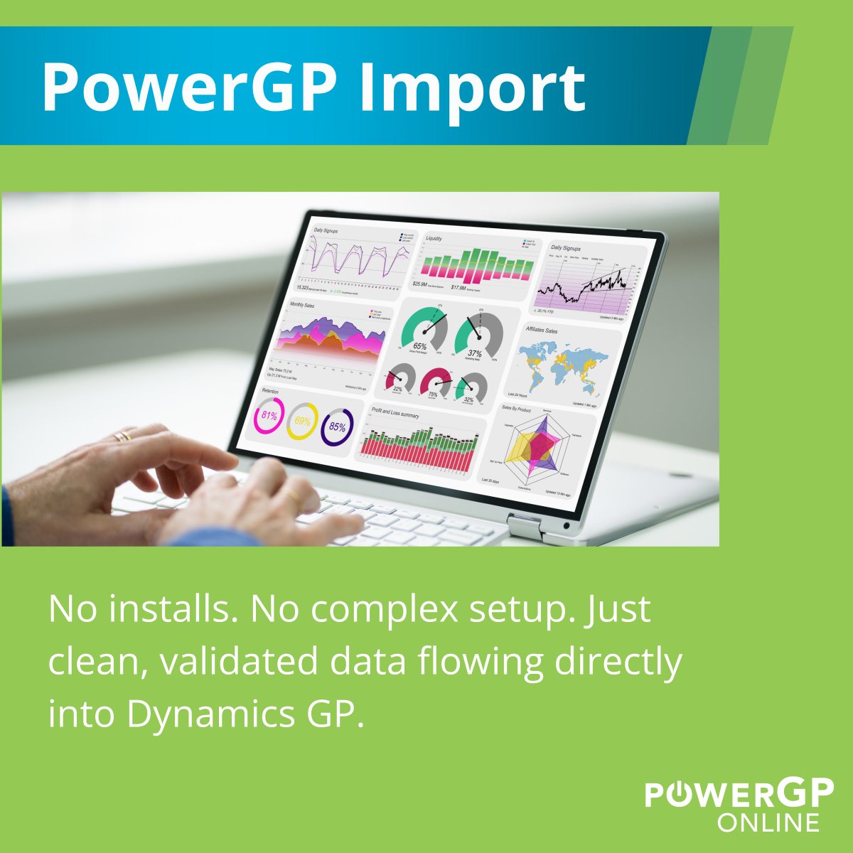 Why PowerGP Import?
✔ It’s fast
✔ It’s safe
✔ It’s built for GP users (not developers)

No Integration Manager. No downloads. No drama.
Just clean, validated data in minutes.

Learn more →  loom.ly/3gsB2jI

#DynamicsGP #PowerGPOnline