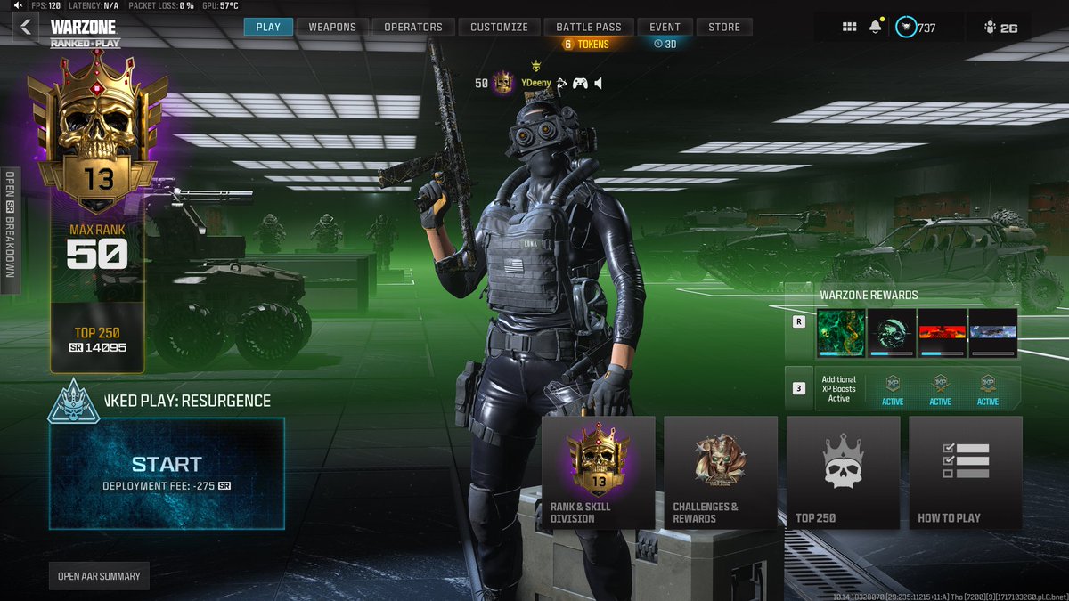 You need a Warzone Ranked-Boost by a trusted Top250 player? 

🎥 boosting Live on my Twitch

🚀 (Diamond, Crimson, Iridescent)

❗️ cheap and 100% safe 

📩 hit my DM‘s