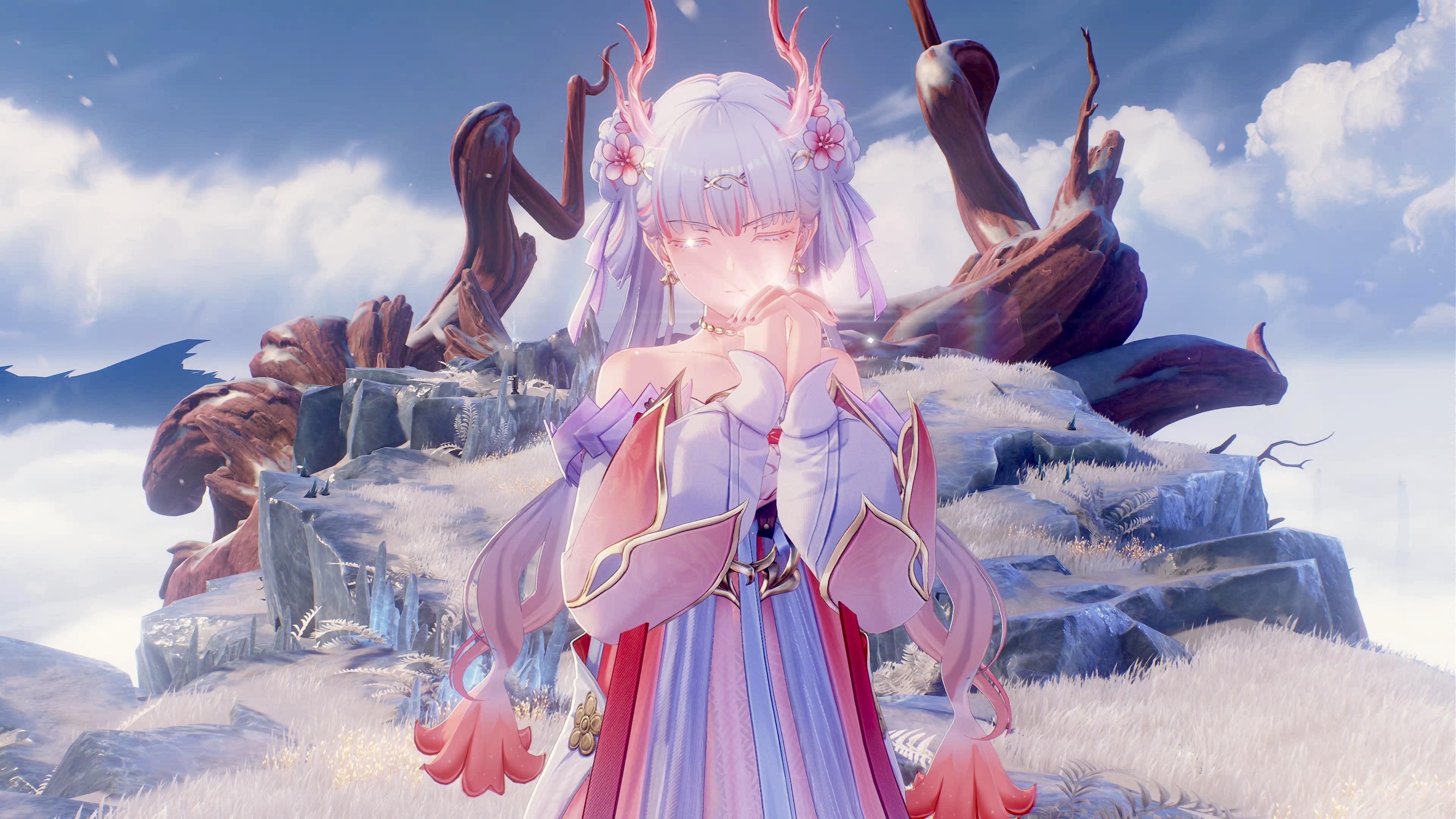 紫*音様 癒しの神様祝福❣️可愛いbabyの祈り✨オリジナル編みぐるみ 紫*音様 癒しの神様祝福❣️可愛いbabyの祈り✨オリジナル編み