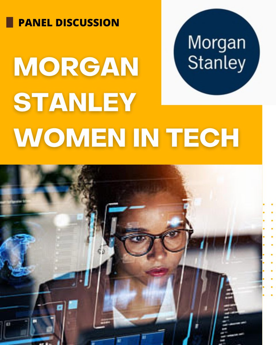 AdelphiWSB's tweet image. Morgan Stanley Women in Tech Panel
Sept. 10 • 1–2 PM
Ruth S. Harley UC Room 201 + Virtual
Learn about their career journeys + early career opportunities: adelphi.edu/events/panel-d…