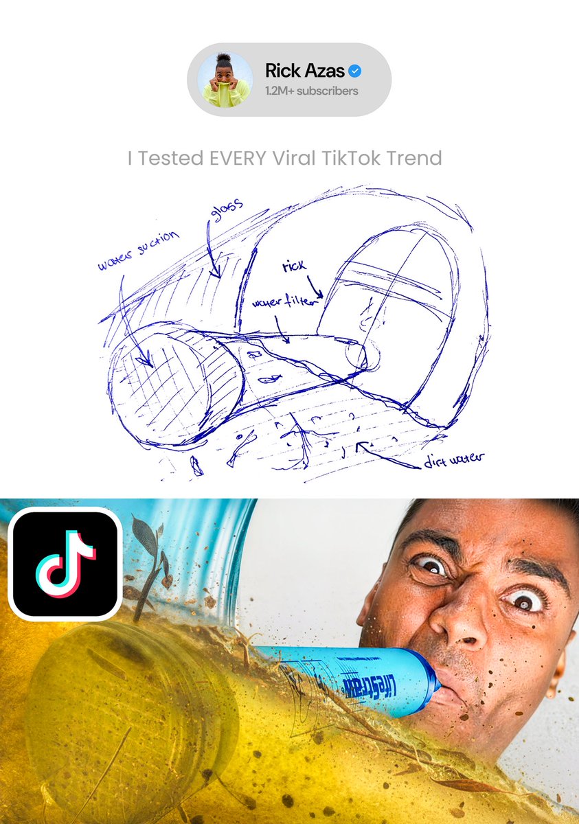 Thumbnail Design 
(Sketch / Final) 

Title: Testing the most viral products!

Let me know your thoughts! 😁