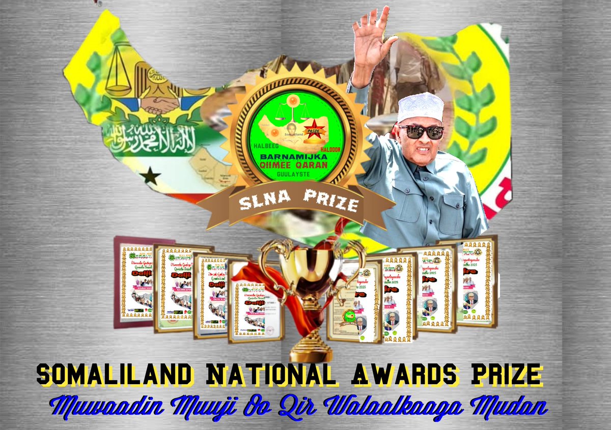 Somaliland National Awards Prize tweet media