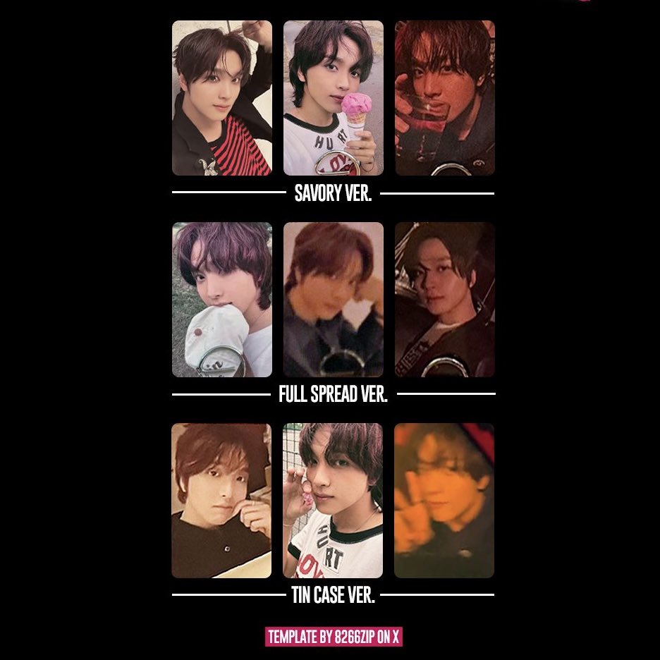 🍒 SORTEIO TASTE HAECHAN SOLO ÁLBUM

Valendo 2 álbuns Taste versão savory e 1 photocard

* LEIA OS PRÓXIMOS TWEETS DA THREAD COM AS REGRAS E INFORMAÇÕES