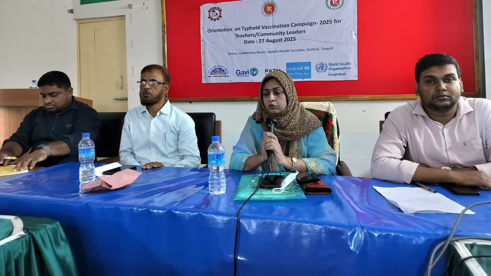 কালিহাতীতে টাইফয়েড টিকাদান কর্মসূচির কর্মশালা অনুষ্ঠিত