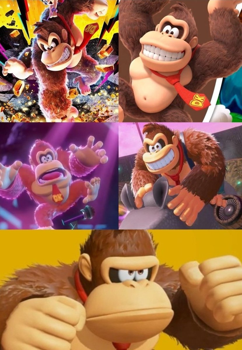 Now that it's been a bit since Bananza released...

I gotta say the new Donkey Kong design is actually SOOO GOOD!