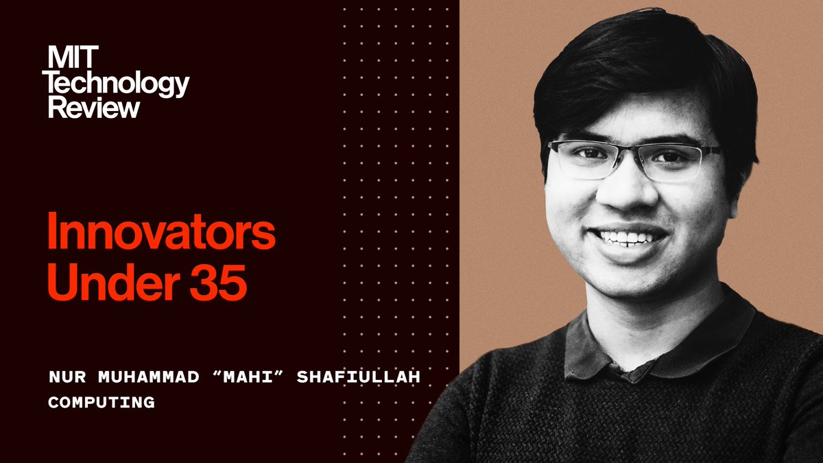 Deeply honored to be a part of MIT Tech Review Innovators Under 35 List this year.
This recognition highlights our work on building robot intelligence that generalizes to unseen and unstructured human environments, executed with my friends &amp; colleagues at NYU Courant &amp; beyond.