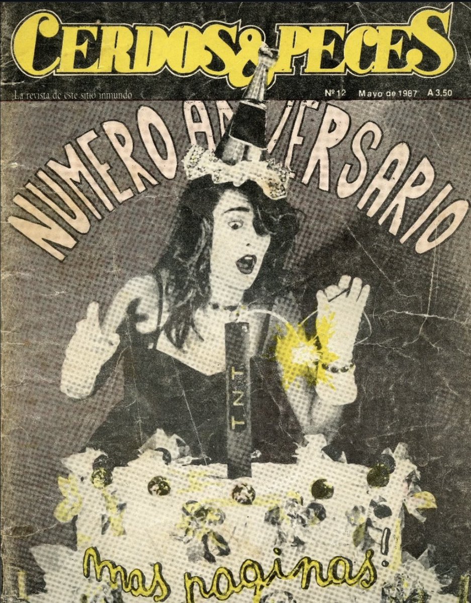 Sábado 27 de setiembre, 18 horas, Sala Roja de la Intendencia de Montevideo, presentación de “Nacidos para molestar”.                Leyenda invitada: Vera Land, Jefa de redacción de la mítica revista porteña Cerdos &amp; Peces. Entrada libre.