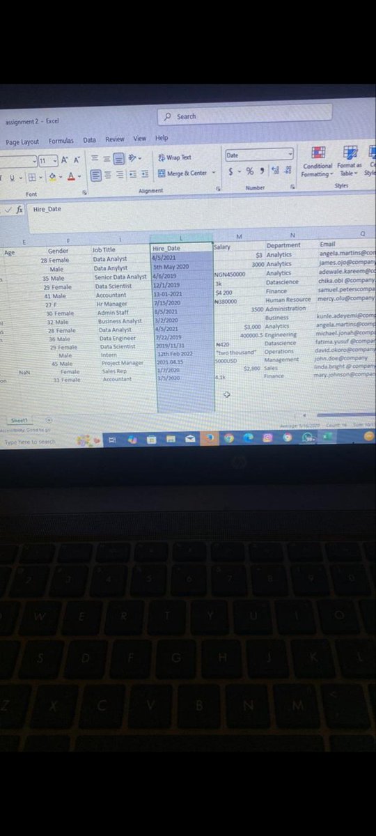 datadetective4's tweet image. 🔥 From messy to meaningful!
Check out this student project at DataDetective Analytics — turning scattered data into clear insights 💡📊
This is how data detectives are made! 🚀🔍
#DataAnalytics #ExcelMagic #DataDetective