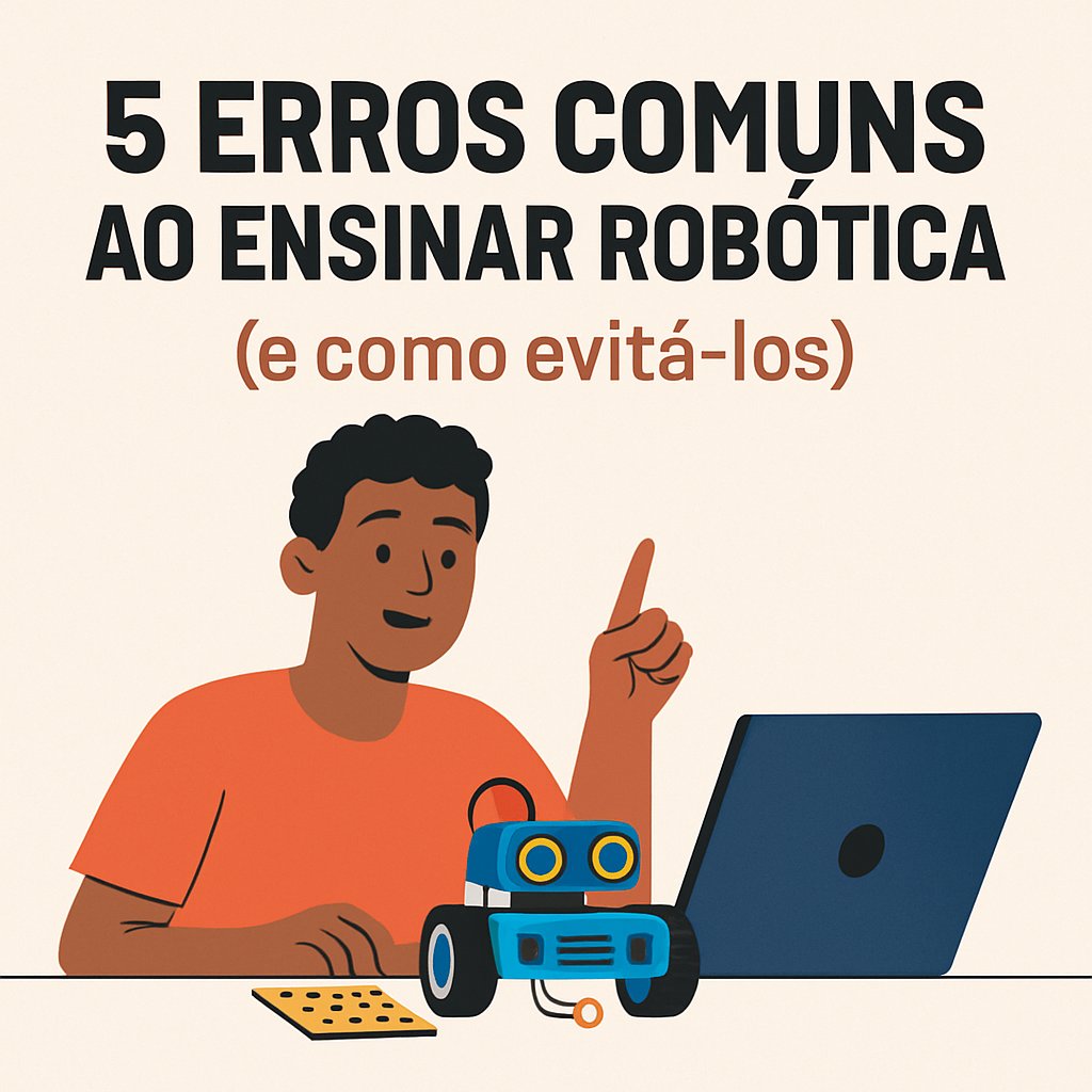 Ensinar #robótica exige atenção: projetos simples, conexão com a realidade e respeito ao tempo e ritmo dos alunos fazem toda a diferença. Evite os 5 erros mais comuns e transforme a experiência em sala de aula! #educação #tecnologiaeducacional
🔗 euvou.net/73ag
