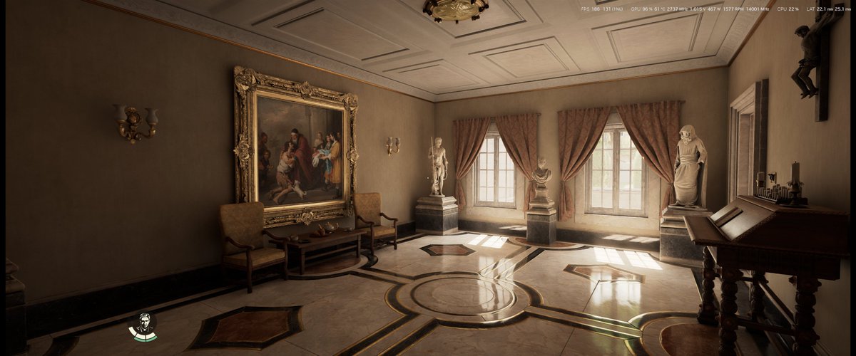 CapFrameX's tweet image. Indiana Jones and the Great Circle: The Order of Giants maxed out settings on RTX 5090😍