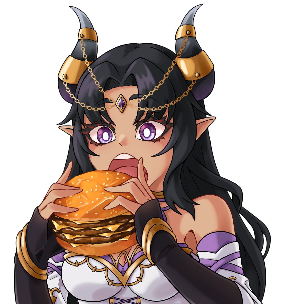 WANNA EAT A BORGOR TOGETHER!?