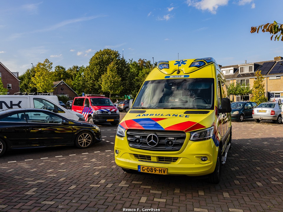 Woningbrand in Gouderak