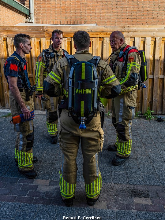 Woningbrand op J.G. Staringlaan in Gouderak