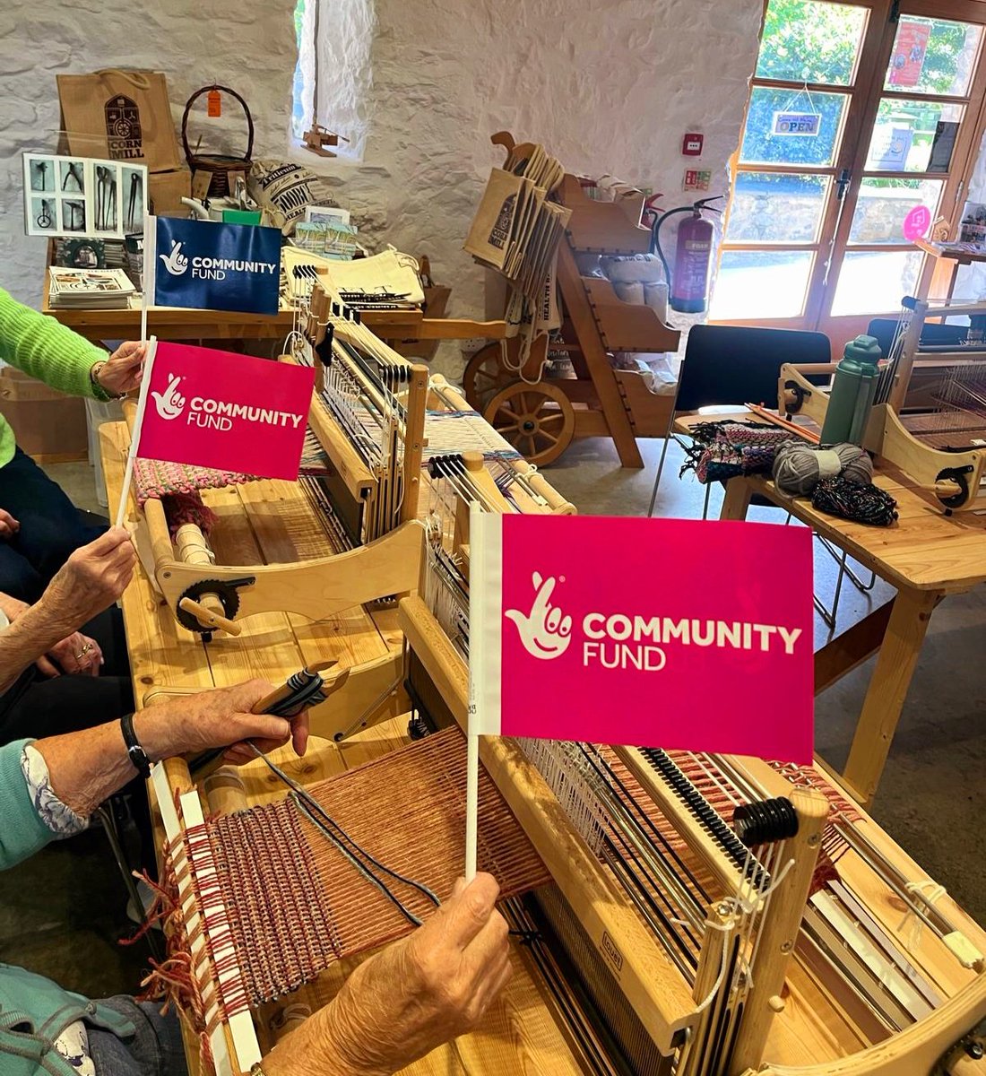 HeronMill's tweet image. Textile workshops for people with health issues and dementia. So grateful to @TNLComFund #NationalLottery