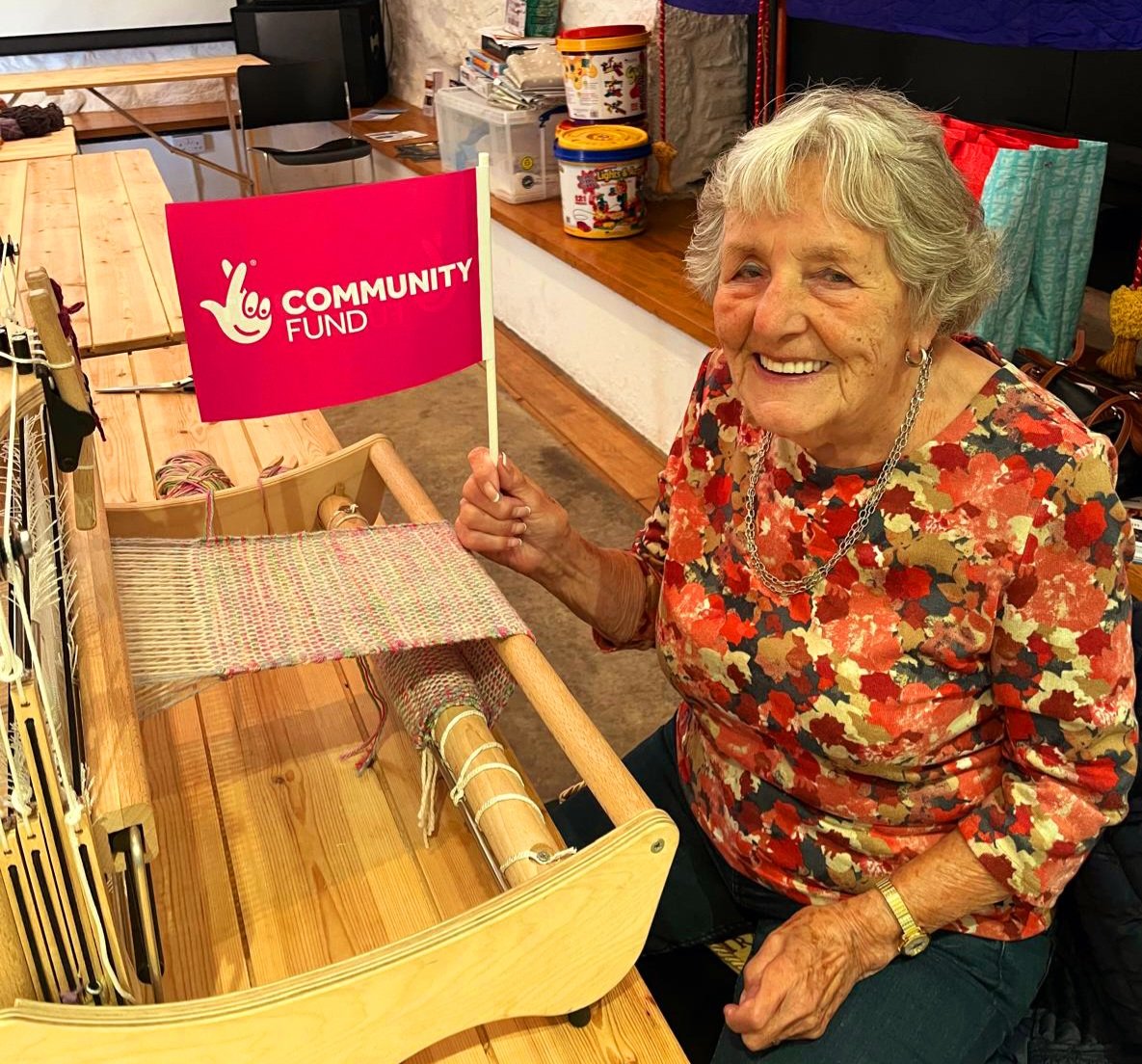HeronMill's tweet image. Textile workshops for people with health issues and dementia. So grateful to @TNLComFund #NationalLottery