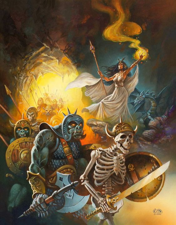 「Is there anything more D&amp;D than a wi」|Benのイラスト