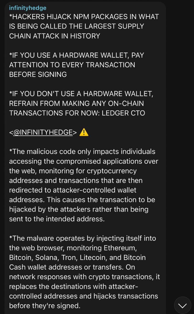 There’s a security based project on solana I waited 7 months for which directly solves this and renders this threat harmless 

The devs seem have really had some foresight as I’m sure threats will only keep popping up