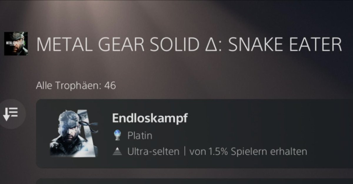 Finally I got the Foxhound rank in Metal Gear Solid Delta and also the platinum trophy! It was a hell of a ride 🐍
#MetalGearSolidΔ #MGSDelta #MetalGearSolidDeltaSnakeEater 
#foxhound #platinumtrophy