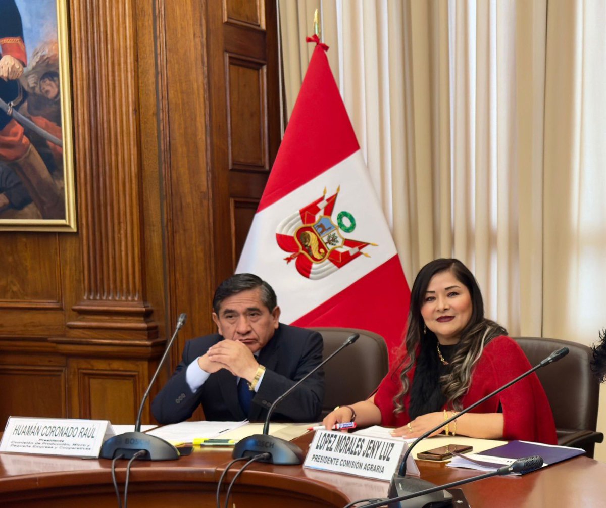 Comisión Agraria del Congreso tweet media