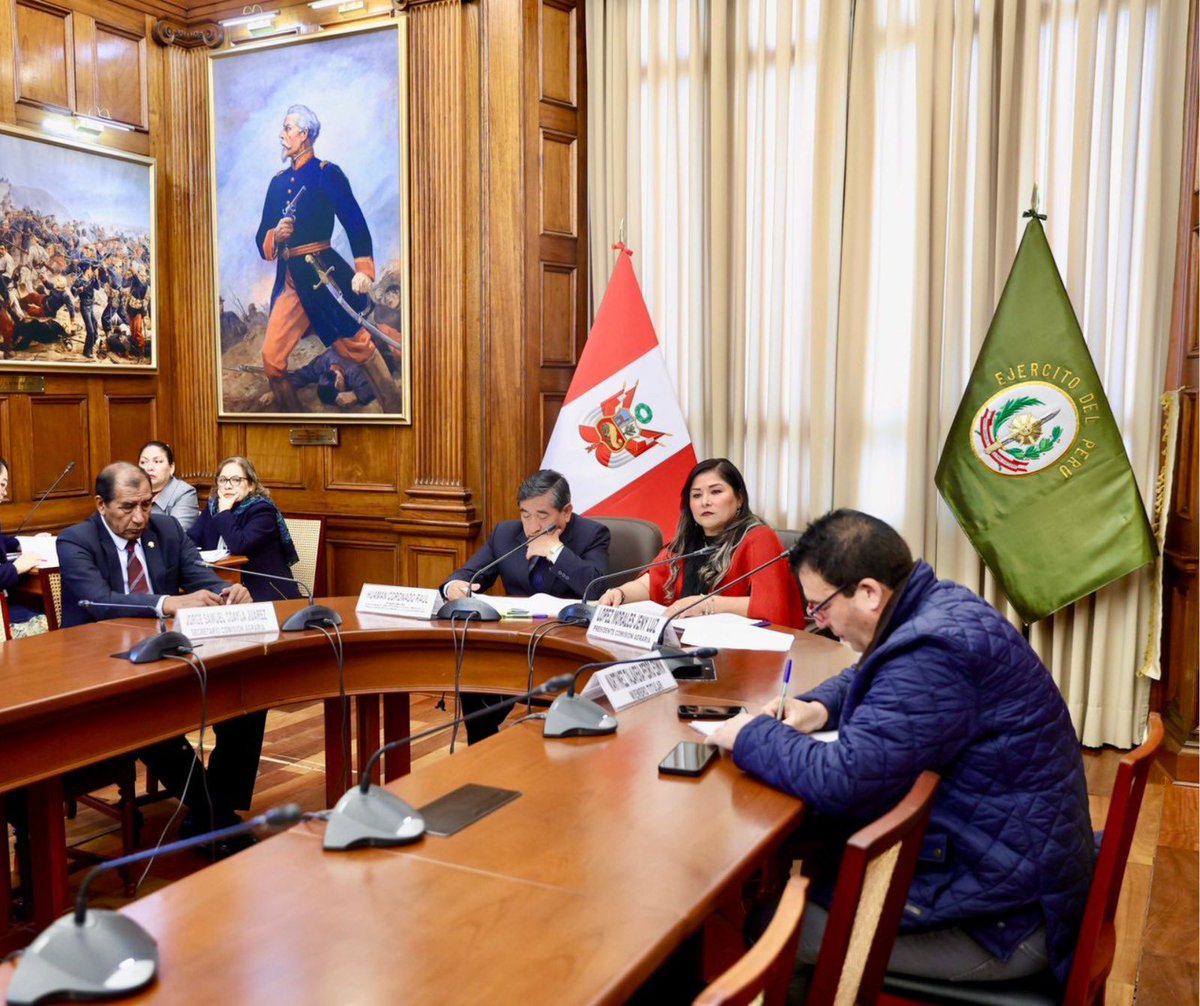 Comisión Agraria del Congreso tweet media