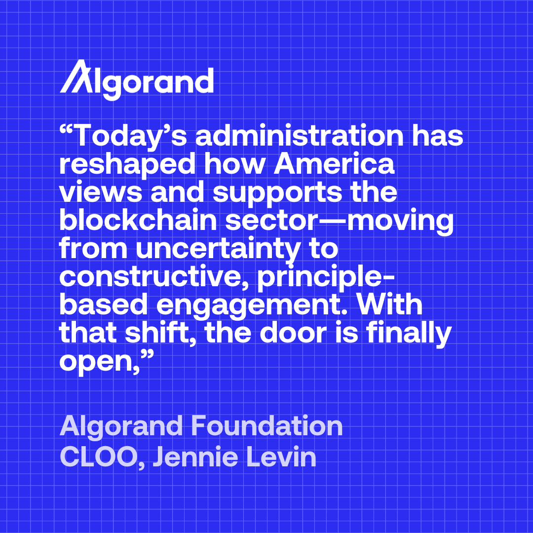 In a recent piece for <a href="/cryptonews/">Cryptonews.com</a>, Algorand Foundation CLOO, <a href="/_JennieLevin/">Jennie Levin</a>, explained why the Algorand Foundation is moving to the USA.

Read the full piece below.
