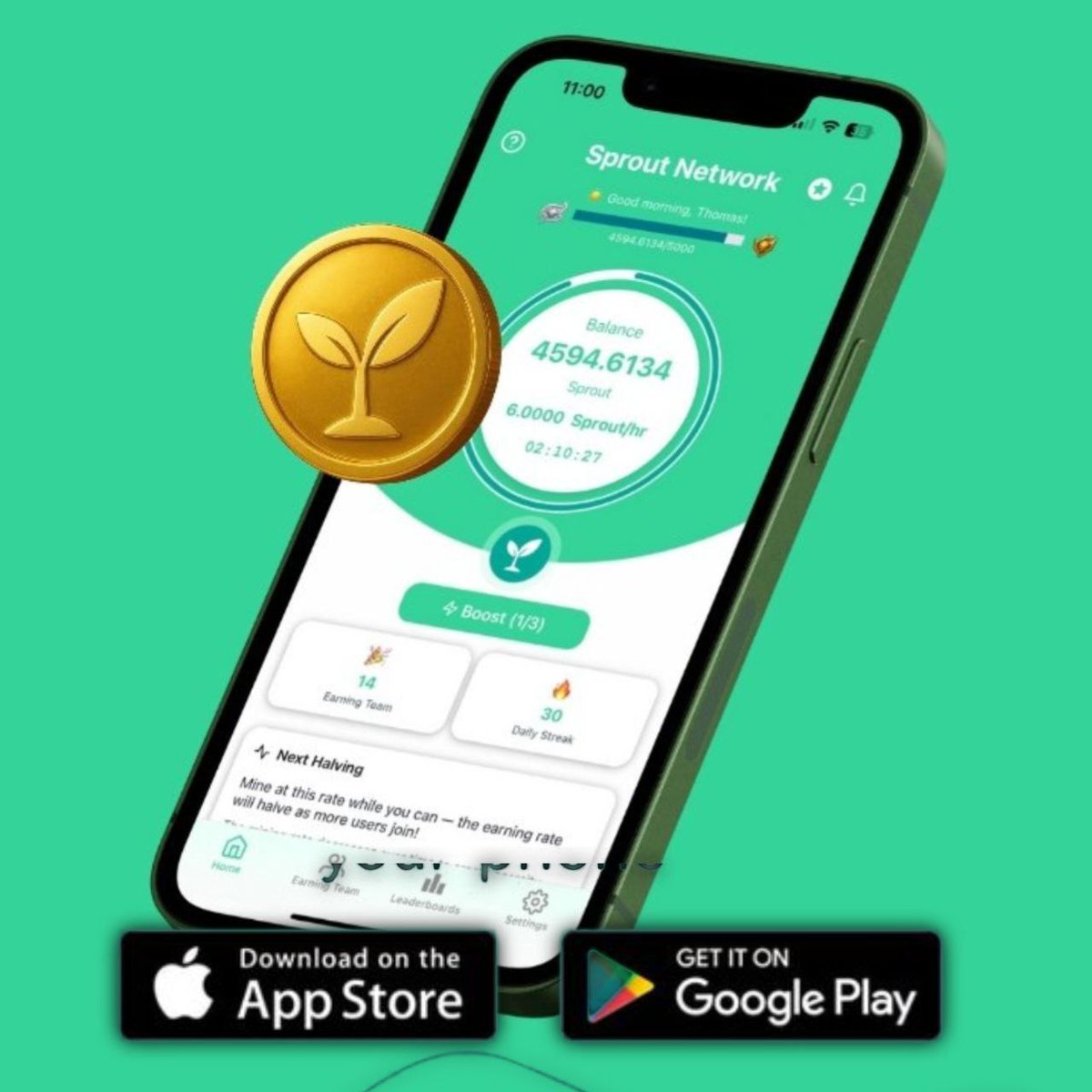 play.google.com/store/apps/det…

apps.apple.com/vn/app/sprout-…

Referans kod 👉 cigdem

Pi ve ic gibi guclu bir madencilik kaçırmayın ❗❗❗