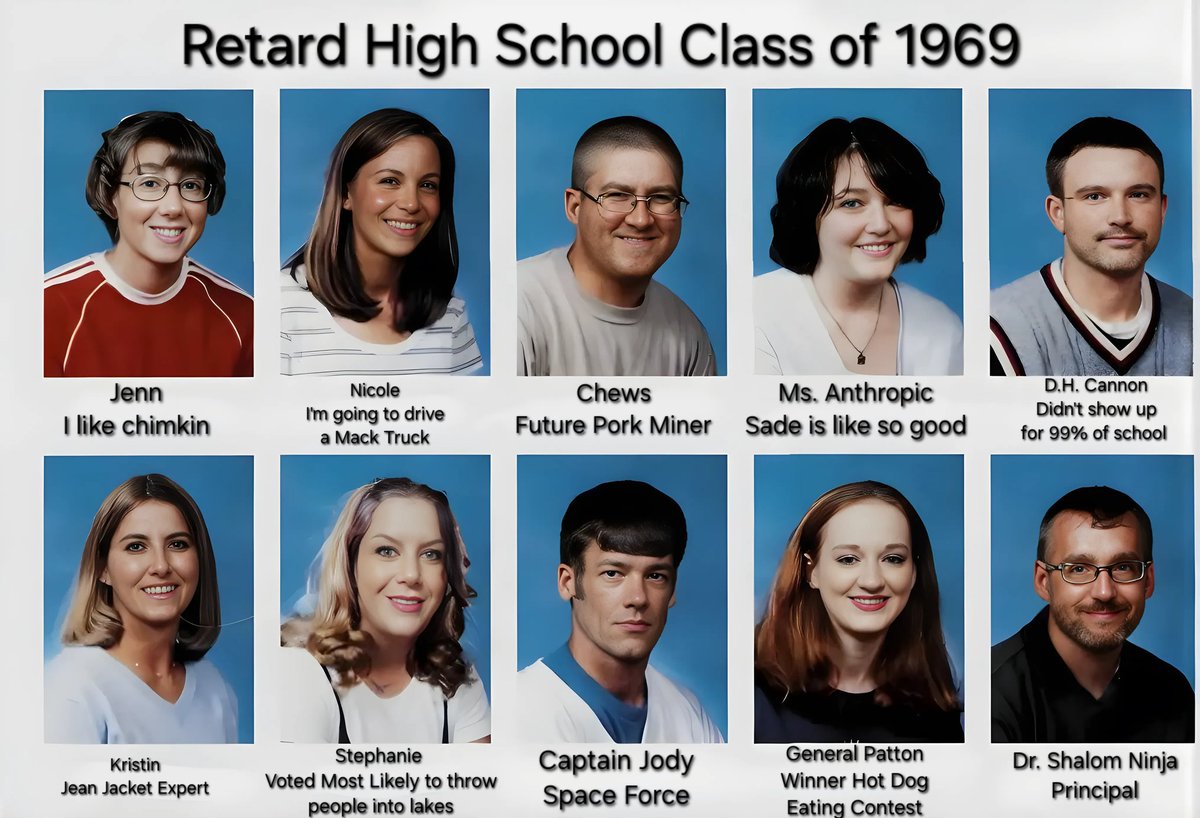 shalomninja's tweet image. High School Yearbook