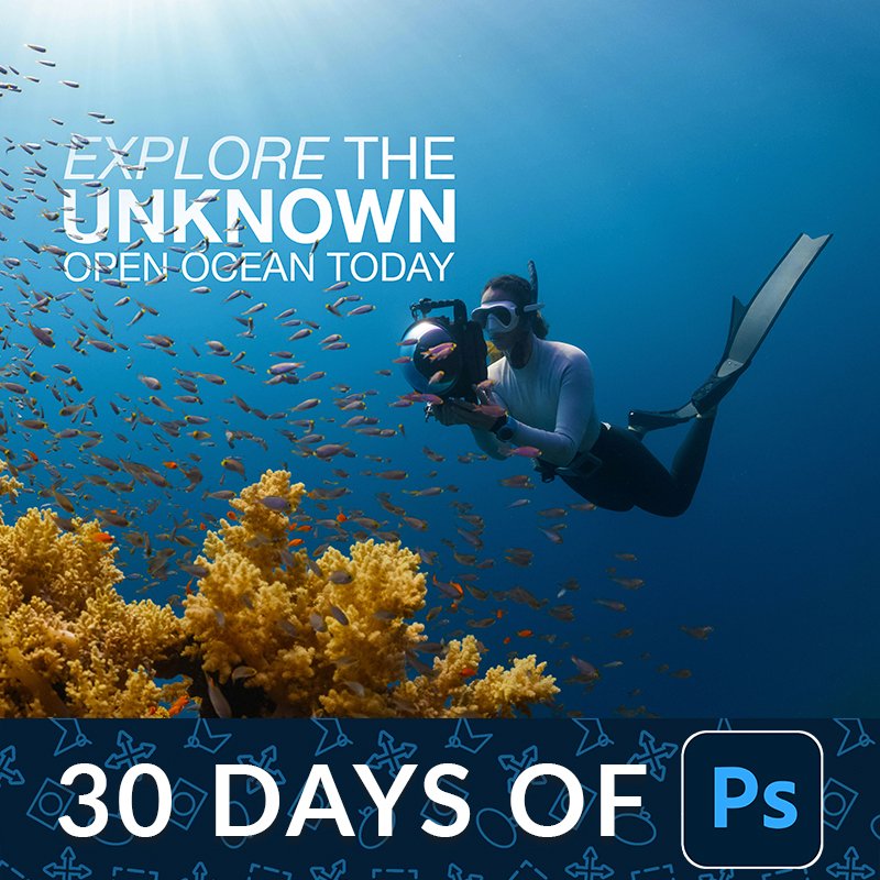 phlearn's tweet photo. It's Day 14 of #30DaysofPhotoshop!

In today's tutorial, we're diving into the Type Tool. Learn to add, style, and format text, including using the new Dynamic Text feature and placing text behind objects. 

Let's go! 👇
https://t.co/GcXXrTCOHe

#learnphotoshop https://t.co/15LA5C4osE