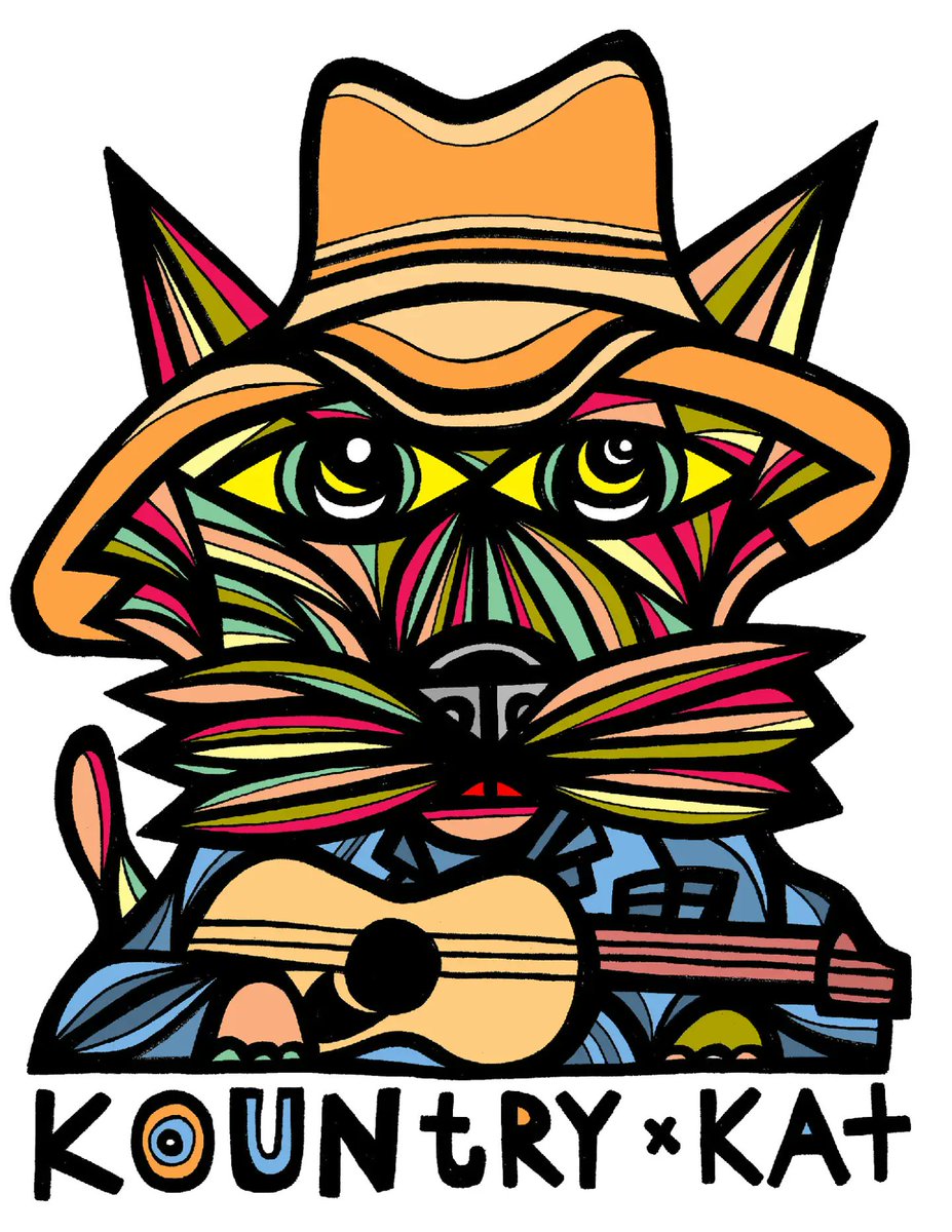 BuddaKats1's tweet image. Tune in with the Kountry Kat! 🎸 Purr-fectly charming. #CuteCats #MusicLover #CountryStyle"