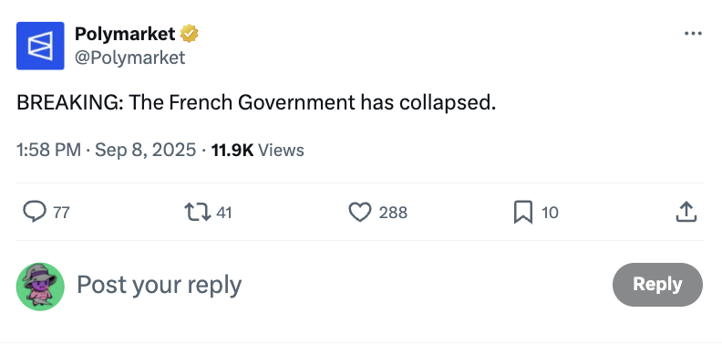 posting fake news is not funny. 

brands need to hold themselves to a higher standard in this industry, especially when they are leading products.