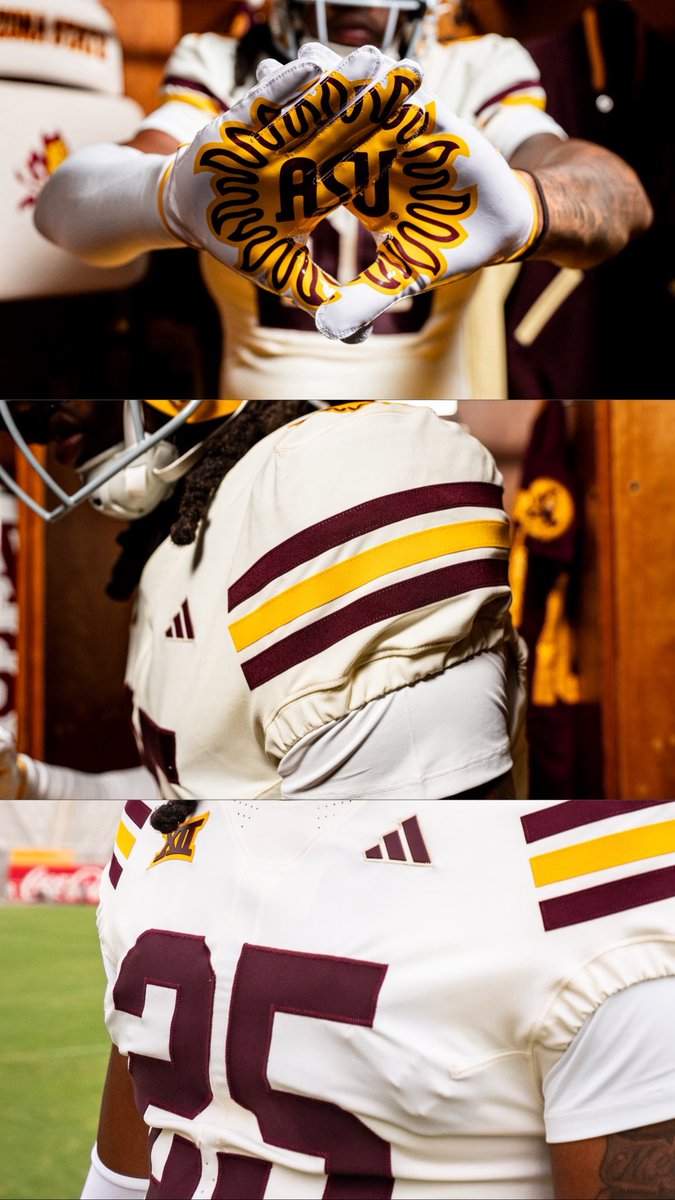 ASUFootball's tweet image. A closer look at the new threads 🔥