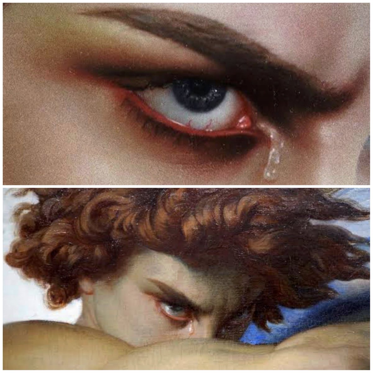 "Bir ah ile bu alemi viran ederim ben" demişti Nefi.

Asi göz... Öfkeli gözyaşı. Öfkeli gözyaşı. Ateşin suyla muhteşem harmonisi.
Dünyayı çaresiz gözyaşları değil; haklı öfkeli, asi bir ruhun gözyaşı kurtaracak.
Ateş kadar kudretli ve yakıcı, su gibi aziz, bir damla gözyaşı.