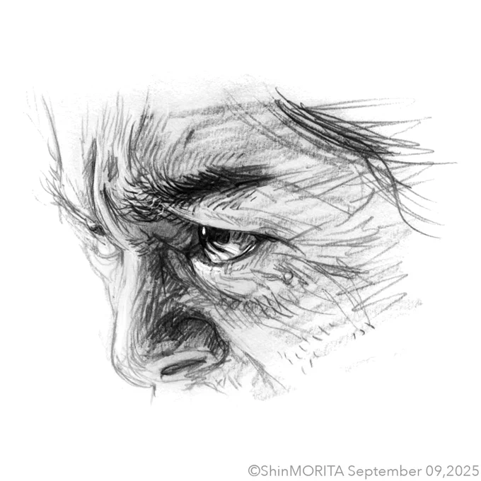 松本秀持さんの最期を描きました。  
#吉沢悠 さん  
#大河べらぼう #べらぼう絵 