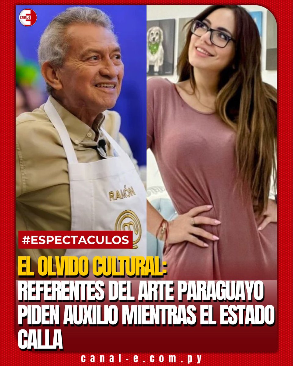 😥 Resulta indignante que nombres de peso en la cultura paraguaya, como el profesor y promotor del guaraní Ramón Silva y la actriz de comedia Clara Franco, deban recurrir a la solidaridad ciudadana para costear sus tratamientos médicos.

❌ Mientras ellos apelan a la empatía de