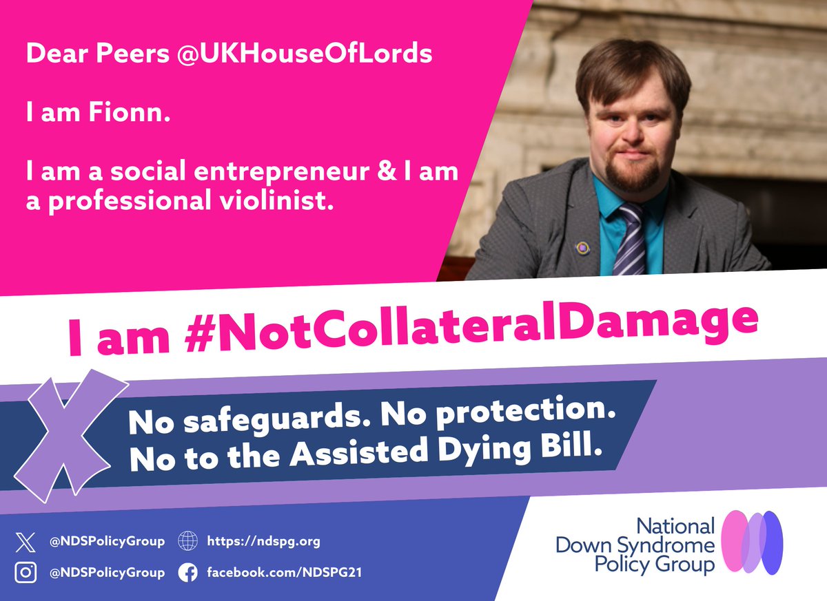 Protection of the vulnerable is a human right, not an option. It shouldn’t fall to campaigners to sound the alarm on missing safeguards in a Bill waved through by @HouseOfCommons. The Commons failed, @UKHouseOfLords must not. #SafeNotSorry #NotCollateralDamage <a href="/BaronessCoxNews/">Baroness Cox News</a>