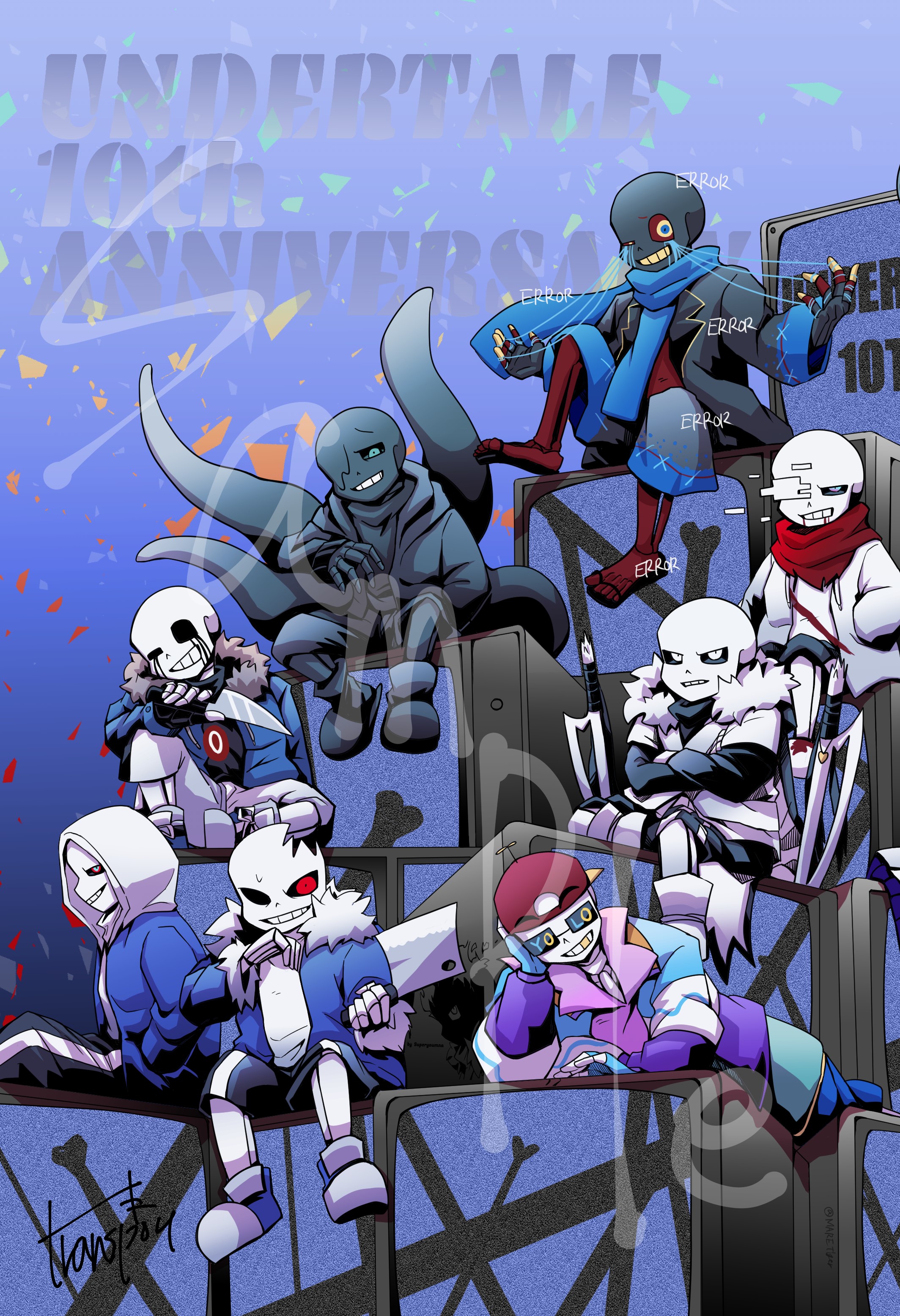 UNDERTALEクリアファイル undertale クリアファイルセット ナプ