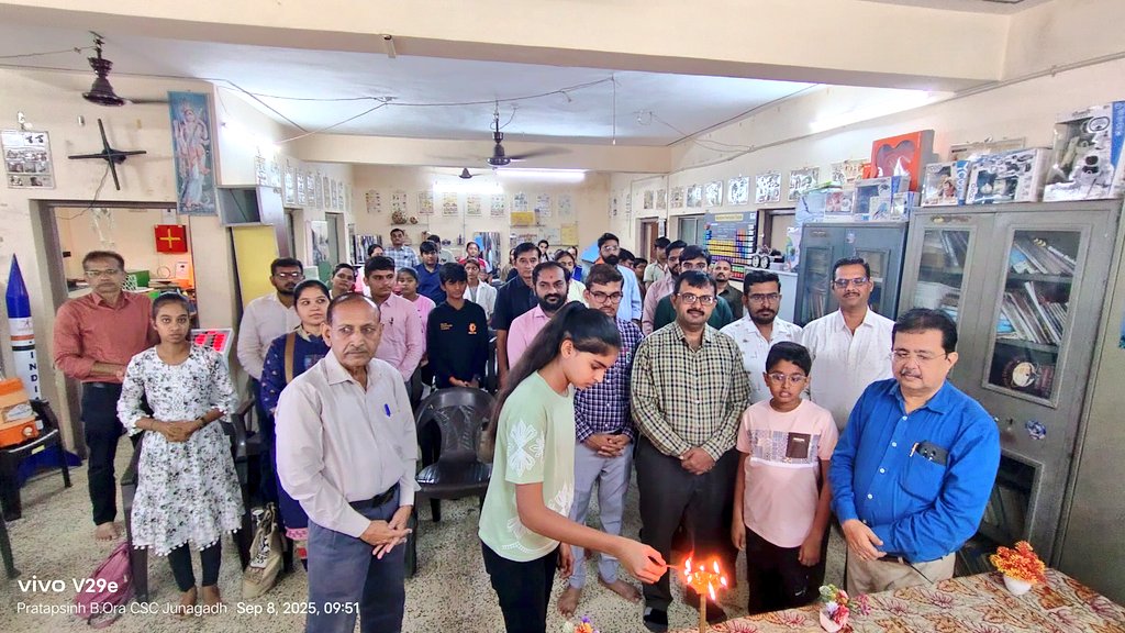 CscJunagadh's tweet photo. National Science Seminar 2025 was organized with the theme"#Quantum Age Begins :#Potentials and #Challenges" in which 31schools of #Junagadh district participated.@InfoGujcost @dstGujarat @IndiaDST @narottamsahoo @CMOGuj @InfoJunagadhGoG @QuantumYear2025 @PMOIndia @collectorjunag https://t.co/0VcColwEWA