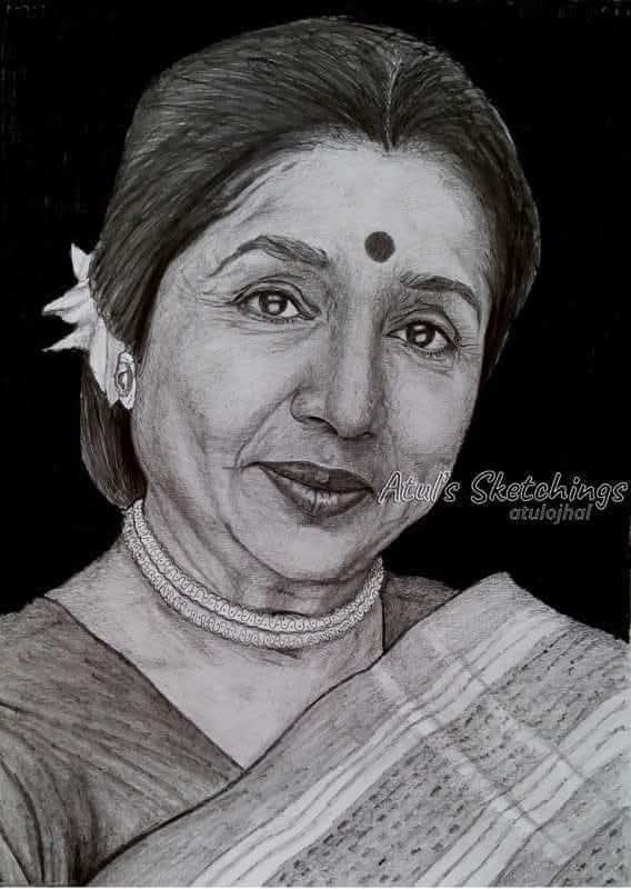 atulojhal's tweet photo. Hearty birthday wishes to @ashabhosle Ji on her 92nd birthday. She is still singing and performing world wide. Hats off to her will power &amp; energy. My #PencilArt #AtulsSketchings dedicated to #AshaBhosle #fineart #Painting #अतुल_ओझल #AtulOjhalArts #अतुल_अनंत_ओझल #atulanantojhal https://t.co/PHw1s3IZvT