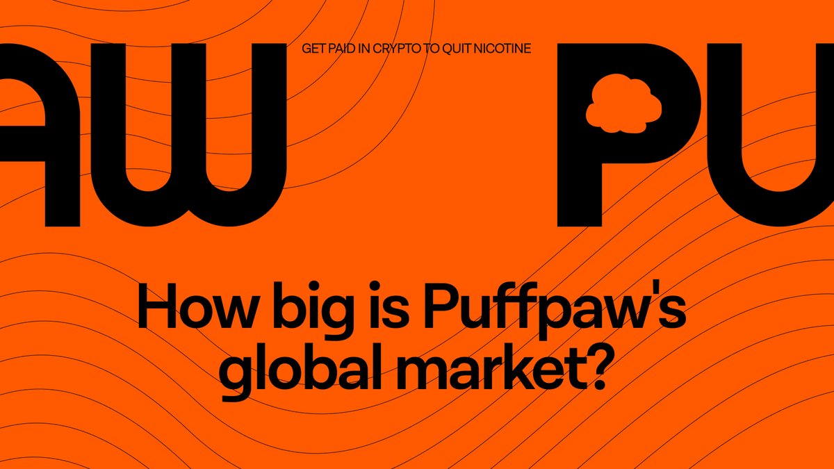 puffpaw_xyz's tweet image. How big is Puffpaw&apos;s global market?

We believe the global e-cigarette &amp;amp; tobacco market represents trillion-dollar opportunities across industries.

Let’s dive into facts and stats to truly understand the depth of Puffpaw’s global market opportunity.