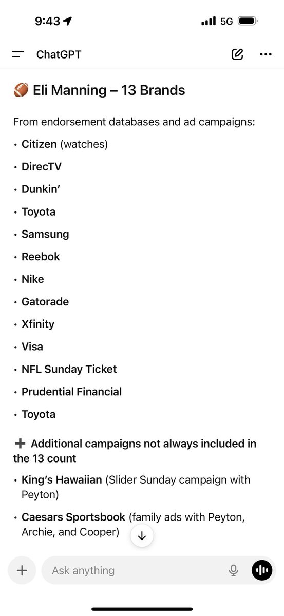 KimLegg23's tweet photo. @ChildersRadio here’s a list of the brands https://t.co/7F5ZcfUqU4