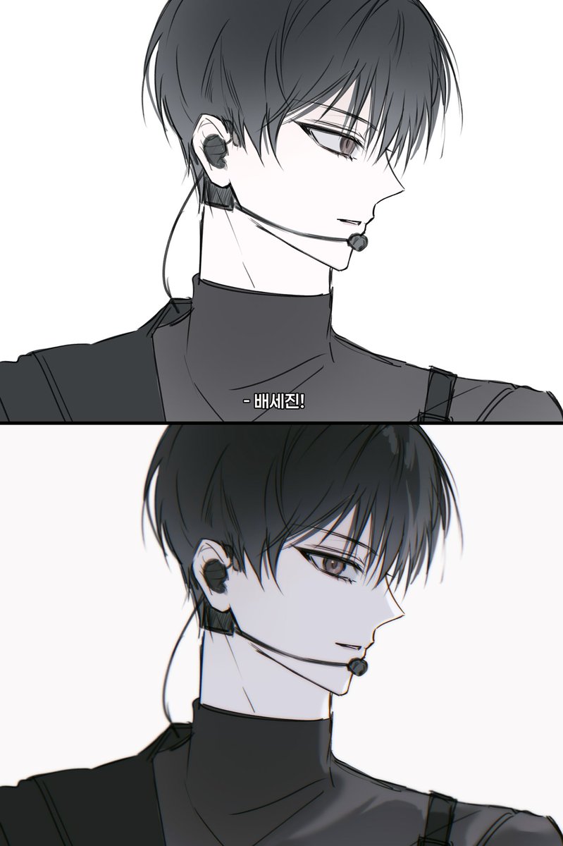 HJS2u's tweet image. 올블랙이 퍼컬이라니 #배세진