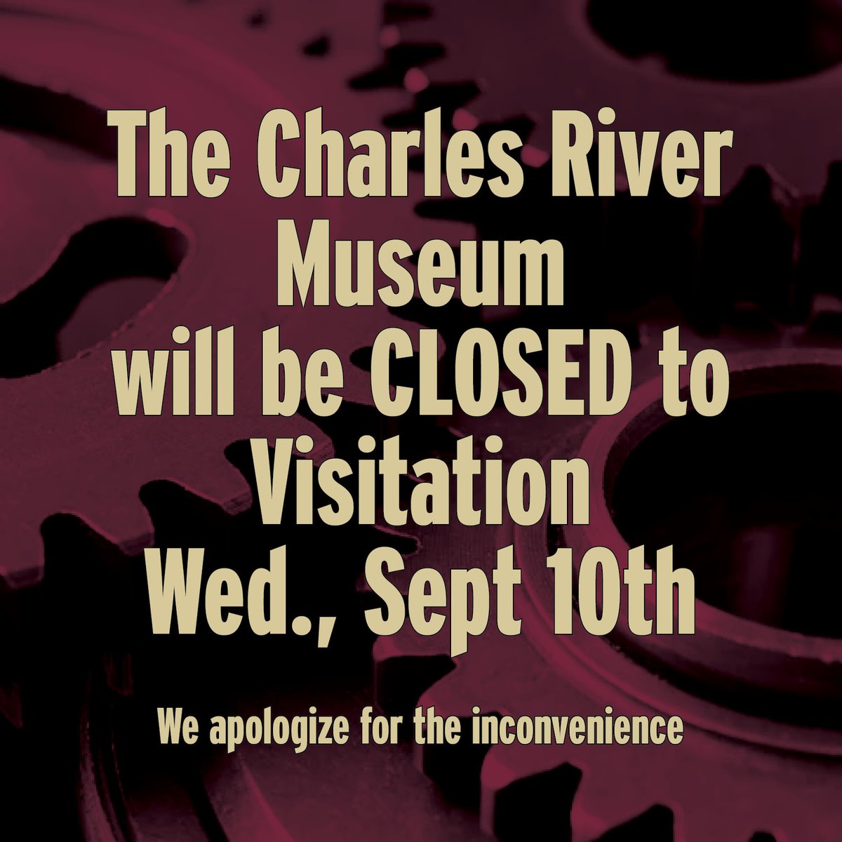 Charles River Museum tweet media