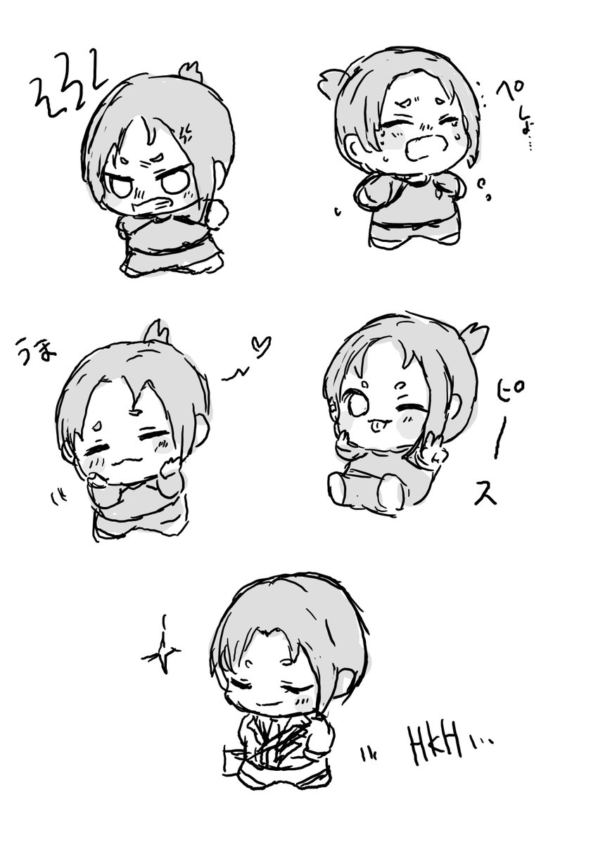 アクスタのラフ検討ばぶちゃん