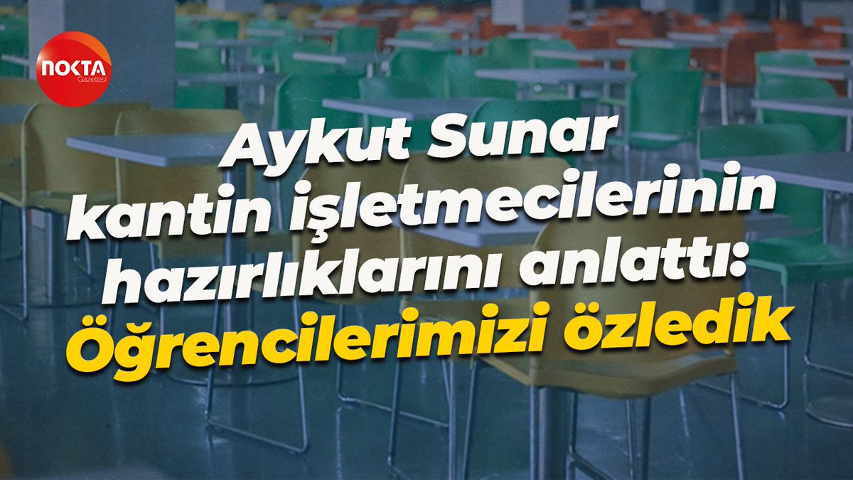noktatvgazetesi's tweet image. Aykut Sunar kantin işletmecilerinin hazırlıklarını anlattı: Öğrencilerimizi özledik noktagazetesi.com.tr/kocaeli-gundem… #kocaelihaber #aykutsunar #kantin