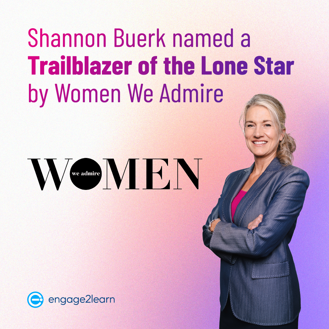 engage_learning's tweet image. We are incredibly proud of our CEO, Shannon Buerk, for being recognized as a Texas Trailblazer! Her commitment to transforming public education continues to directly impact the education experience for millions of students nationwide.

Read the story here: bit.ly/4mVVnW7