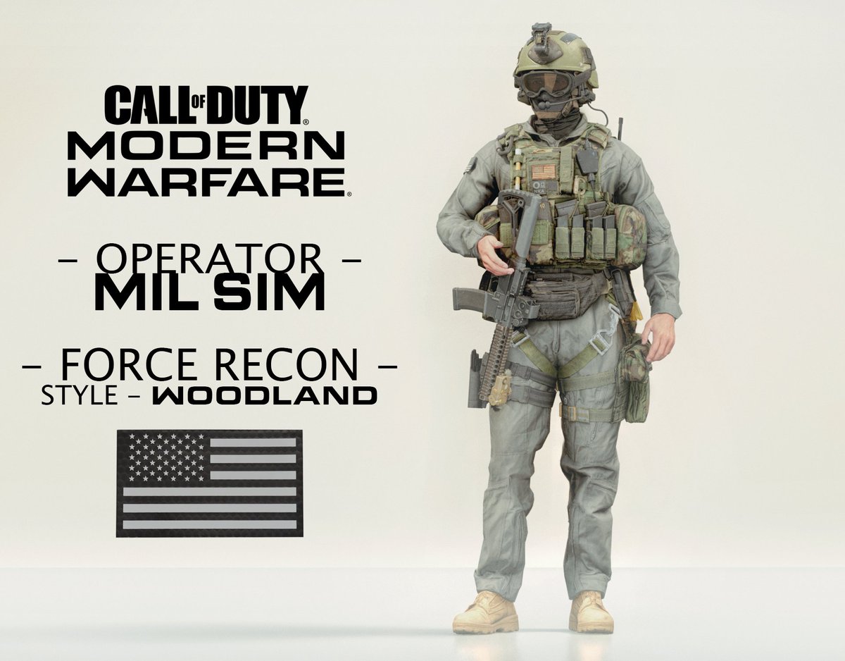 SpecialAgent322's tweet photo. Force Recon COD edition - assault " woodland "
#Blender #3d #CallofDuty #ForceRecon #Military #3dartwork https://t.co/qPqWIpQUHA