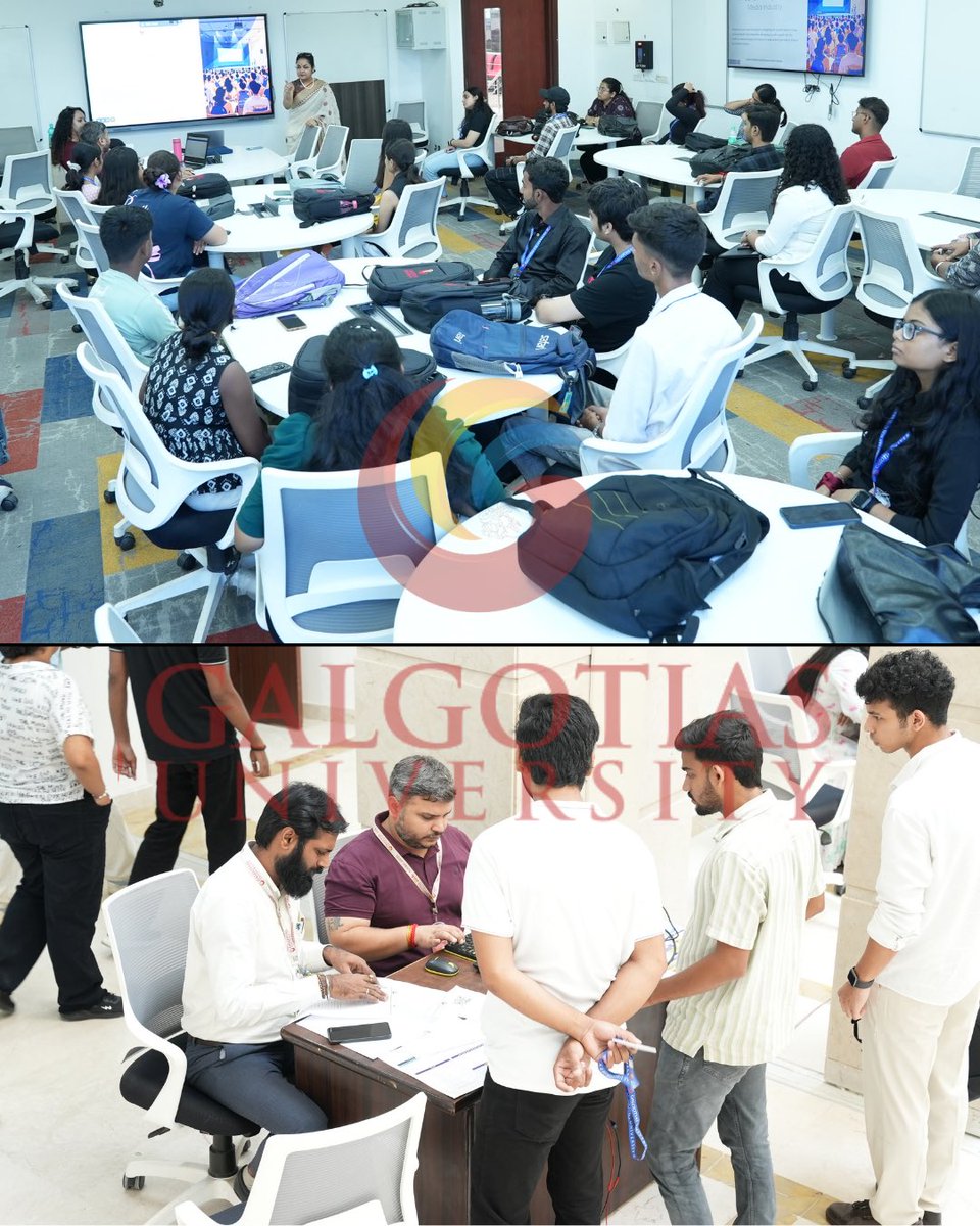 SMCSSOCIAL56882's tweet image. ✨ A new journey begins!
Our Orientation Program welcomed the fresh batch of School of Media and Communication Studies with interactive sessions, guidance from faculty, and a glimpse into the exciting world of media. 🎬📸

#GalgotiasUniversity #OrientationProgram  #SMCS