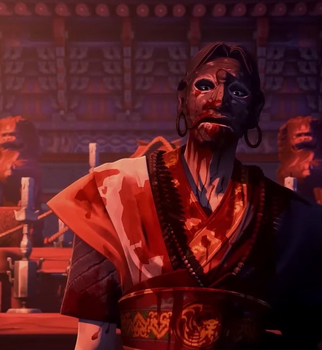 내 기준 서교주 보면서 잘생겼다고 느꼈던 순간이 장호법 바라보는 옆모습하고 나무가면썼던 때임
ㄹㅇ 분위기미남이세요 교주님