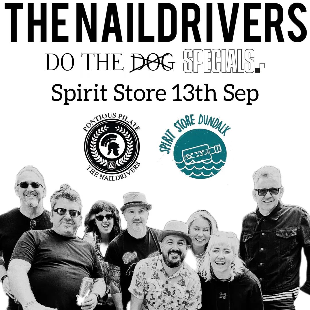 thenaildrivers's tweet photo. @SpiritStore next Saturday 13th! We've received great feedback on our dedicated Specials set over the last few gigs. So we'll be continuing the trend by playing half Specials, and other classics mixed with our originals. Get those tickets at https://t.co/3uKFt7YgIo 🏁🏁🏁 https://t.co/Ik2wQWaMia